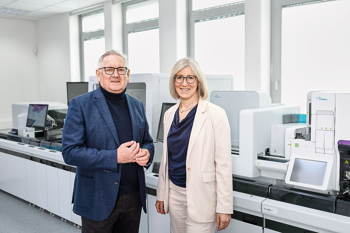 Gabi Bauer und Johannes Altmeppen